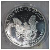 2016 5 oz t, .999 Silver Eagle Round