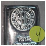 10 oz t, .9999 Nadir Silver Pour Ingot