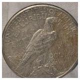 1922 S Peace Dollar $1