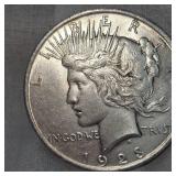 1923 Peace Dollar $1 VF Plus