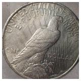 1923 Peace Dollar $1 VF Plus