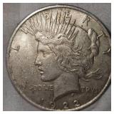 1922 Peace Dollar $1