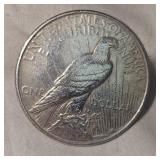 1922 Peace Dollar $1, VF+
