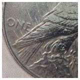 1922 Peace Dollar $1, VF+