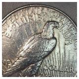 1922 Peace Dollar $1, VF+