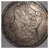 1889 Morgan Dollar $1