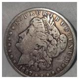 1887 Morgan Dollar $1