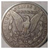 1887 Morgan Dollar $1