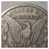 1887 Morgan Dollar $1