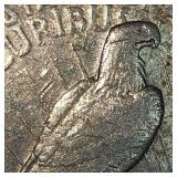 1923 D Peace Dollar $1 Light Toning