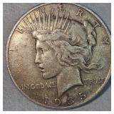 1925 S Peace Dollar $1