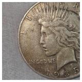 1925 S Peace Dollar $1