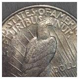 1923 Peace Dollar $1 AU