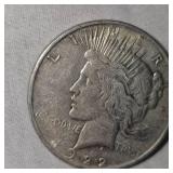 1922 D Peace Dollar $1