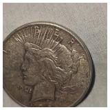 1922 D Peace Dollar $1