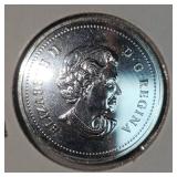 2005 Canada Flag Silver $1 Unc