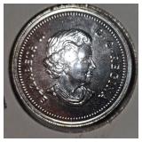 2005 Canada Flag Silver $1 Unc