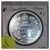 2001 Canada Silver $1 Unc
