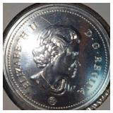 2007 Canada Indian Silver $1 Unc