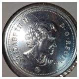 2007 Canada Indian Silver $1 Unc