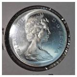 1967 Canada Goose Silver $1 UNC