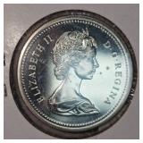 1971 Canada Silver $1 UNC