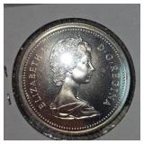 1971 Canada Silver $1 UNC
