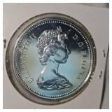 1974 Canada Winnipeg Silver $1 UNC