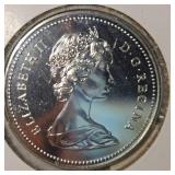 1973 Canada RCMP Silver $1 UNC