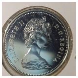 1973 Canada RCMP Silver $1 UNC