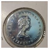 1978 Canada Edmonton Silver $1 UNC
