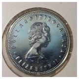 1978 Canada Edmonton Silver $1 UNC