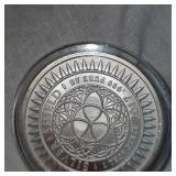 2017 1 oz Silver Cannabis Round