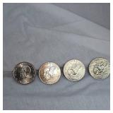 1971,72,74,76 Ikes, UNC, Mint