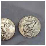 1971,72,74,76 Ikes, UNC, Mint