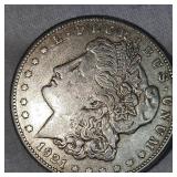1921 S Morgan VF Nice Even Patina