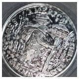 2005 1oz Hobo Silver Round with Skull