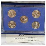 1999-2008 Complete State Quarters Mint Sets by Year