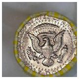 Unsearched Treasury Roll of Half Dollars 50c
