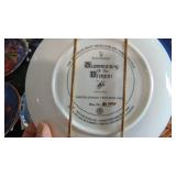 Royal Doulton Franklin Mint Wizard Plates with COA