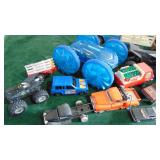 Assorted Toy Trucks and Cars