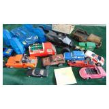 Assorted Toy Trucks and Cars