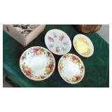 Dresser Mirrors, Teapots, Spoons and Misc Decor