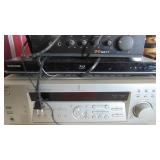 Sony AM/FM Receiver, Omtimus Amplifier and Samsung Blue Ray Player