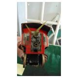 Vintage Tin Train and Cast Iron Fair Banks Morris Z Engine Toy