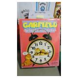 Garfield Big Fat Alarm Clock in Box