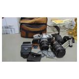 Cannon TX 35mm Camera and Lens