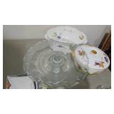 Century Fostoria Serving Pieces, Casserole and Misc