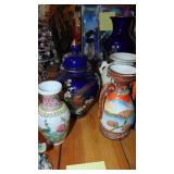 Various Oriental Vases
