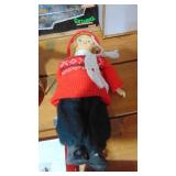 Hallmark Orns, Norwegian Doll and Jim Shore Santa